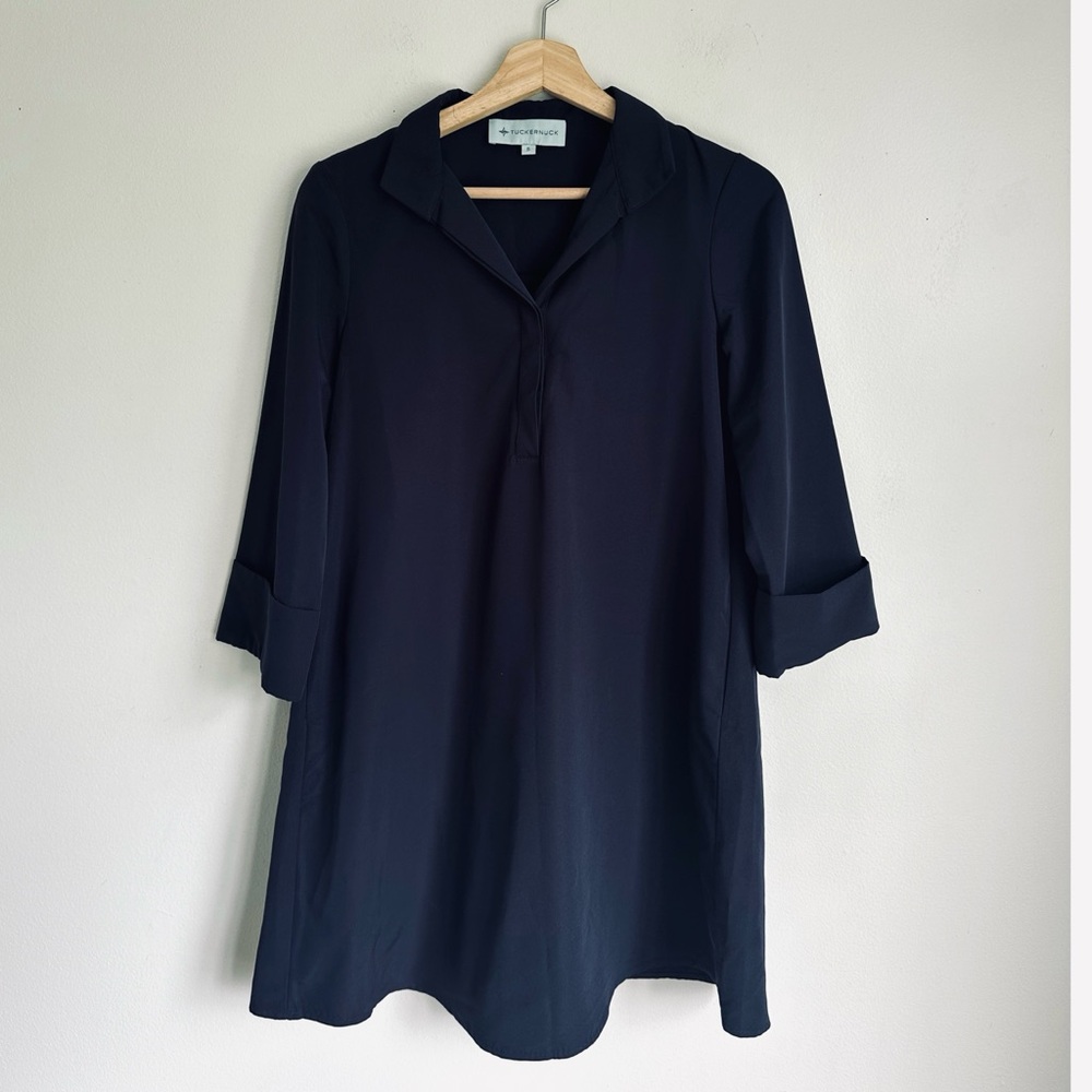Tuckernuck Navy Blue Dress - Picture 2 of 6